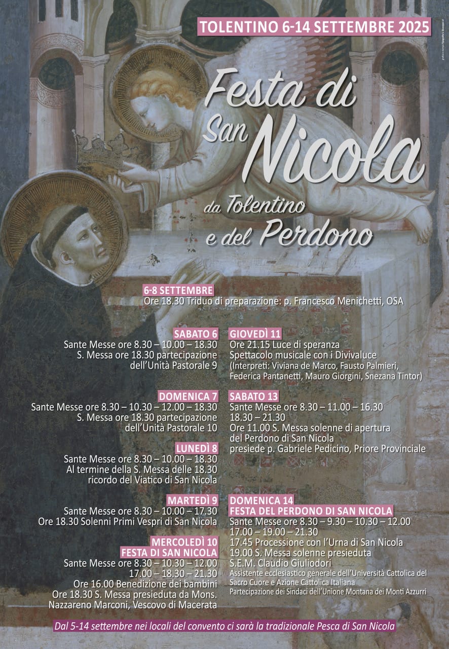 Volantino feste 2025